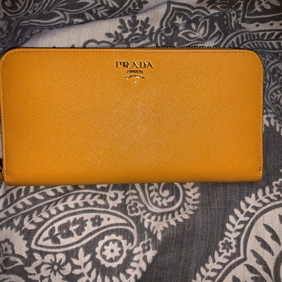 Prada Saffiano Leather Wallet - Picture 2 of 6